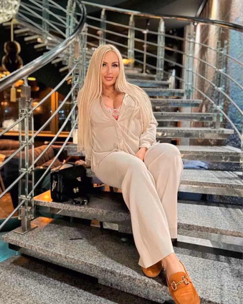 Elena russian women on the beach